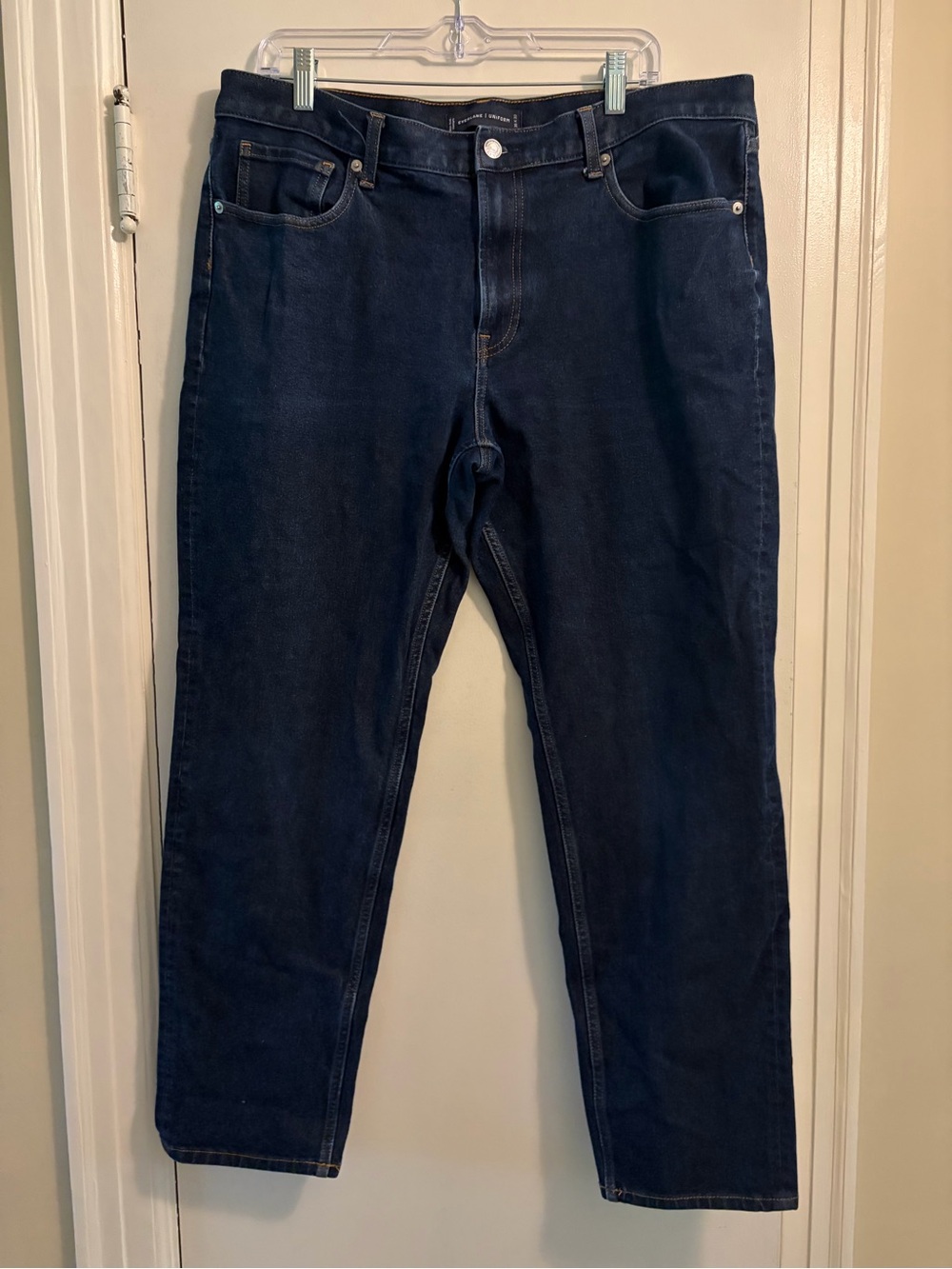 Everlane Uniform The Athletic Jean Dark Wash Size 36x32